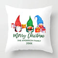 Axyaa Christmas Series Pillowcases 40x40-60x60 Home Decor Customizable for Holiday Celebrations