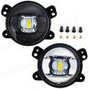 Axyaa LED Fog Lights for Jeep Wrangler JL JLU Rubicon Sahara 2018 2019