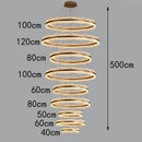Axyaa LED Chandeliers for Modern Home Decor and Indoor Lighting