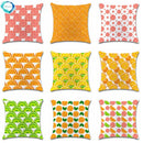 Axyaa Fruit Citrus Pillow Cover Set 45x45CM