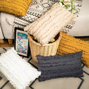 Cotton Linen Cushion Cover Set by Axyaa: Soft, Decorative Pillowcase for Living Room Sofa