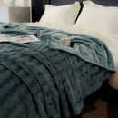 Axyaa Big Bubble Fur Grade I Blanket - 430g Blanket for Office, Nap, Student Dorm