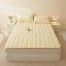 Axyaa Skin-Friendly Abraded Mattress, All Season Bed Mattress, Solid Color Grid