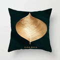 Axyaa Gold Decorative Cushion Cover for Home Sofa - Luxury Home Decor