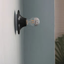 Axyaa LED Wall Light Mirror Iron Bedside Wall Lamp for Bathroom Bedroom