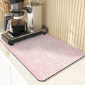 Axyaa Stripe Print Kitchen Drying Mat - Stylish & Absorbent Bar Decoration and Mouse Pad