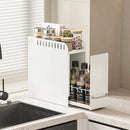 Spice Pull Out Drawer Rack by Axyaa - Dustproof Cup Storage Organizer