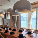 Axyaa Wabi Sabi LED Pendant Lights: Modern Nordic Chandelier for Dining Living Bedroom Home