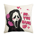 Axyaa Halloween Skull Pumpkin Head Cartoon Pillow Horror Ghosts Trick or Treat