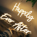 Axyaa Happily Ever After Wedding Party Neon Sign Lights