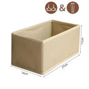 Axyaa Wardrobe Drawer Organizers for Clothes, Underwear, Socks, and Bras