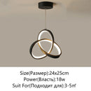 Axyaa LED Modern Ceiling Chandelier for Home Lighting, 110-220V