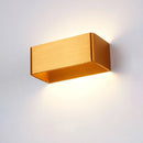 Axyaa Modern Aluminum Wall Lamp - Simple Indoor Lighting for Bedroom, Living Room, and Stairs