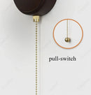 Axyaa Adjustable Angle LED Solid Wood Wall Lamp with Switch for Reading Lighting