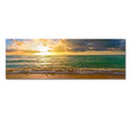 Axyaa Beach Sunset Canvas Wall Art for Aesthetic Living Room Decor