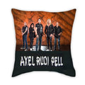 Axyaa Printed Polyester Throw Pillow Cover Square Zipper Pillow Cases