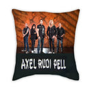 Axyaa Printed Polyester Throw Pillow Cover Square Zipper Pillow Cases