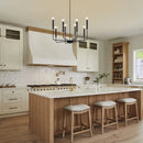 Axyaa Industrial Retro Chandelier for Dining Room and Kitchen