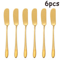 Axyaa Stainless Steel Butter Knife Set
