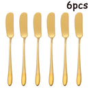 Axyaa Stainless Steel Butter Knife Set