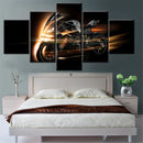 Axyaa Motorrad Concept Home Decor Wall Art Poster Set