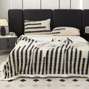 Axyaa Flannel Fleece Blanket 200*230cm Bohemia Style Bed Throws