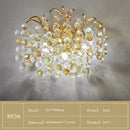 Axyaa Modern Crystal Pendant Chandelier for Dining Room, Living Room, and Bedroom