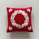 Axyaa Christmas Deer Snowflake Cushion Cover - Home Sofa Decor