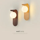 Axyaa Wooden Wall Lamp with Acrylic Shade for Living Room, Bedroom, or Hallway