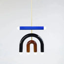 Axyaa Rainbow U-shaped Pendant Lamp for Modern Living Room LED Lighting