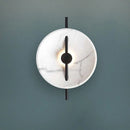 Axyaa Modern Minimalist Black White LED Wall Light