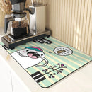 Starry Sky Absorbent Drying Mat - Axyaa Kitchen & Dining Table Mats