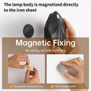 Axyaa Shell Motion Sensor Wall Lamp Spotlight Rechargeable LED Night Light