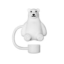 Axyaa Silicone Animal Straw Cover Cap for Stanley 40oz Tumbler Cup