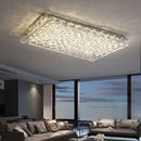 Axyaa Luxury Crystal Ceiling Lamp for Modern Living Room, Dining, Bedroom - LED Indoor Lighting
