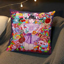 Axyaa Anime Pillow Cover by Chisato Tatumi for Sofa Room Decor and Wedding Gift