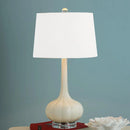 Axyaa Pink Ceramic Table Lamps LED for Home & Office - Contemporary Design