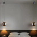 Axyaa Minimalist LED Pendant Chandelier for Bedroom, Living Room, and TV Background Lighting