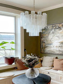 Axyaa Crystal LED Chandeliers: Luxury Lighting for Living Room & Restaurant