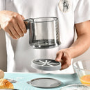 Axyaa Flour Sifter Cup Shape Baking Sieve Strainer