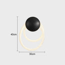 Axyaa Silicone Line Nordic Bedroom Bedside Lamp for Creative Personalities
