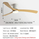 Axyaa 38-Inch Modern Simplicity Ceiling Fan with Lights & Remote Control