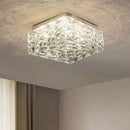 Axyaa Nordic Crystal LED Ceiling Chandelier - Luxury Gold Chrome Lighting for Home Décor