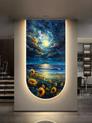Axyaa Abstract Starry Sky Wall Lamp LED Light for Modern Home Decoration
