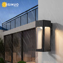 Axyaa Outdoor 12W LED Wall Sconce Light Waterproof Aluminum Garden Porch Lamp