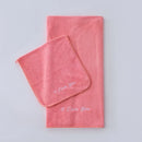 Axyaa Coral Fleece Towel Bath Set 2025 - Solid Color Simple Combo