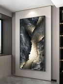 Axyaa Mountain Crystal Porcelain LED Wall Lamp for Home Decor