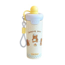 Axyaa Cartoon Stainless Steel Thermos Cup, Large Capacity Coffee Cup for Gifting