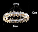 Axyaa LED Chandelier for Modern Dining Room Indoor Lighting