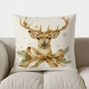 Axyaa Camo Gift Box Pillow Cover for Festive Decor in Sofa, Bedroom, Car